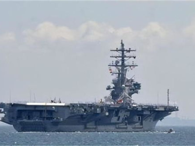 美军尼米兹号航母已驶离南海