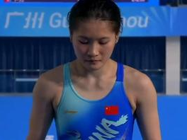 广东队王伟莹获得跳水个人全能冠军