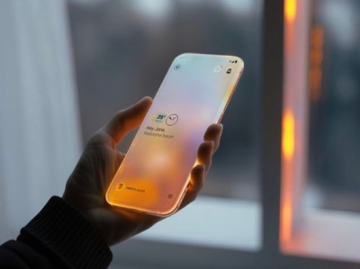 iPhone 20：引领未来，无开孔真全面屏革新体验